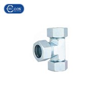 Eaton Standard Hydraulic Stainless Equal Tees for Hydrulic Metric Connect Pipes