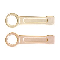 Non Sparking Slogging Ring Spanner In Be-Copper or Al-Bronze