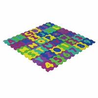 QT Non-Toxic Odorless Formamide below 200PPM 6in x 6in 36pcs/Set EVA Alphabets &amp;amp; Numbers Foam Children Play Mat Puzzle