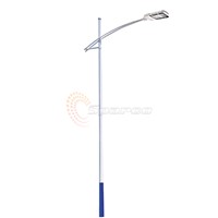 Stainless Steel 304 316 Single Arm 10 Meter Customized Lighting Pole Wholesale
