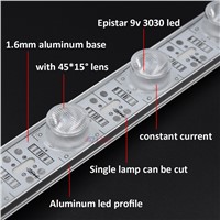 Side View Light Bar CE Rohs 12v SMD 3030 Rigid Bar Waterproof LED Strip