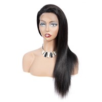 Brazilian-Straight-360-Lace-Frontal Remy Hair
