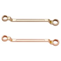Non Sparking Tools Double Ring End Spanner In Beryllium Copper or Aluminum Bronze