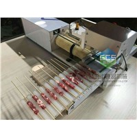 Full-Automatic Meat Wear Mutton String Machine Business BBQ Skewer Meat String Machine