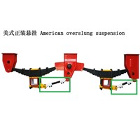 Three Axle American Style Trailer Suspension