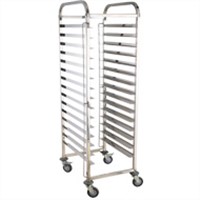 Stainless Steel 15tier GN Trolley Pans Cart In a Low Price Bakerytrolley