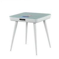 Bluetooth Speaker Side Table Hotel Home Furniture Bedroom Nightstand Portable Small Sqaure Table
