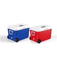 Outdoor Party 6.5" Hifi Stereo Bluetooth Speakers Cooler Box Big Storage Camping Fishing Table Food Wine Beer Ice Chest