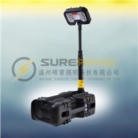 AREA LIGHTING 60W Portable Lift Lamp Removable Lithium Battery