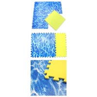 QT MAT Non-Toxic Odorless Formamide below 200PPM 24in x 24in 4pcs/Set EVA Heat Transfer Printing Foam Giant Play Puzzle