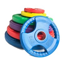 Hot Selling 5KG Rubber Coated Olympic Weight Plate