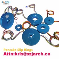 Electric Swivel through Bore Slip Ring Assembly Alternator Electrical Pancake Slip Ring