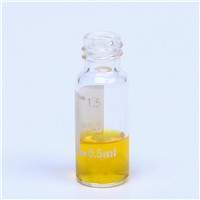 1.5ml Small Opening Screw-Thread Vial with Write-on Spot, Clear 11.6*32mm USP 1