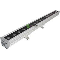 SUN-KING 1200MM Linear Landscape Outdoor Ip65 36*1W 36W RGB LED Wall Washer with DMX512 Address Display