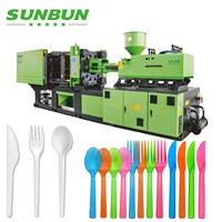 China Sunbun SK140 Central Locking Structure Thermoplastic Plastic Injection Molding Machine