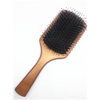 Wooden Big Paddle Hair Brush for Tangle