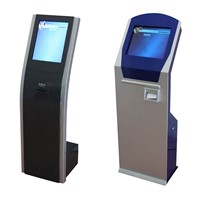 OEM Intelligent 17&amp;quot; Bank Queue Management System Ticket Dispenser Kiosk/Token Number Ticket Machine