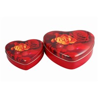 the Creative Gift Metal Craft Boxes, Heart Shape Tin Tray, Cake Tin Round, Wedding Candy Packaging Box, Jewelry Crfts