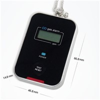 Toxic Gas Monitor for Carbon Monoxide, Lightweight Traveling CO Gas Detecting Alarm for Human Safety