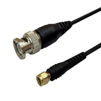 Custom Microdot Cable 10-32 Microdot Connector To BNC Ultrasonic Probe Cable for Non Destrutive Testing Ultrasonic Prob