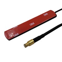 690~960/1710~2690MHZ MCX Male 4G 2/3 DBi Patch Antenna with RG174 Cable Assembly