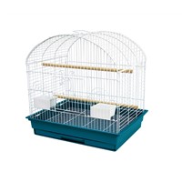 Bird Cage Ideal for Budgies, Canaries, Zebra Finches &amp;amp; Smaller Birds Includes Perches &amp;amp; Feeding Bowls