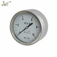 Stainless Steel Capsule Manometer Pressure Gauge with High Quality
