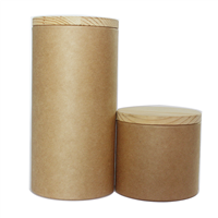 China Factory Food Grade Paper Cylinder Packaging Tube for Packaging Tea/Food