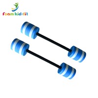 Factory Direct Sale Water Barbells Swimming Floating Foam Dumbbells Factory Direct Sale Water Barbells Swimming Floatin