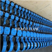 Wafer Style Butterfly Valve with Rack &amp;amp; Pinion Pneumatic Actuator
