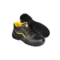 Hot Selling Cheap Genuine Leather Safety Shoes with Steel Toe Cap & Steel Plate