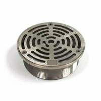 Round & Square Nickel Bronze Strainer & Cleanout Top for Floor Drains