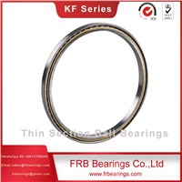KF080AR0 Slim Ball Bearings, GCr15 Thin Wall Ball Bearings for Scanning Equipment, Unsealed Thin Section Ball Bearing