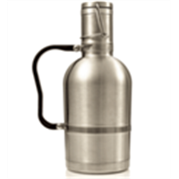 the Custom Designed 2l Stainless Steel Vacuum Insulated Beer Growler Keg