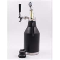 Fabricante Stainless Steel 64oz Pressurized Growler with Tap &amp;amp; Co2 for Coolest Beer