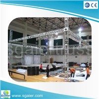 Portable DJ Lighting Truss/Stand w T-Bar Trussing Stage System Support Customization