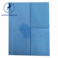 Hydrophilic PP+PE Waterproof Medical Bed Sheet