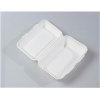 1000ml High Quality Disposable Biodegradable Clamshell(Waterproof, Oil-Proof, Fit to Microwave)