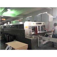 Model Gsym 1200X1800mm Full Servo Drive Flexo 7 Colors High Accuracy Flexo Carton Printing Drying Diecutting Machine