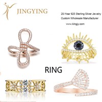 925 Sterling Silver Rings Fine Jewelry Wholesale Supplier