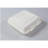 10&amp;quot;Quality Disposable Biodegradable Clamshell(Waterproof, Oil-Proof, Fit to Microwave)