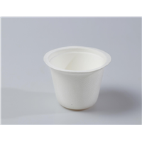 200ml Quality Disposable Biodegradable Cup(Waterproof, Oil-Proof, Fit to Microwave)