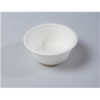 500ml Quality Disposable Biodegradable Bowl(Waterproof, Oil-Proof, Fit to Microwave)