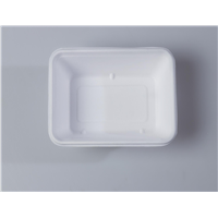 650ml Quality Disposable Biodegradable Tray(Waterproof, Oil-Proof, Fit to Microwave)