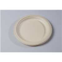 8.6&amp;quot; Quality Disposable Biodegradable Round Plate(Waterproof, Oil-Proof, Fit to Microwave)