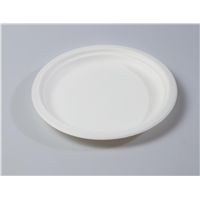 9&amp;quot; Quality Disposable Biodegradable Round Plate(Waterproof, Oil-Proof, Fit to Microwave)