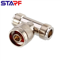 N Male 90 Degrees Right Angle to N Female RF Adaptor Connector