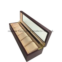 High Quality Customized Wooden Watch Storage Box with 8 Slots
