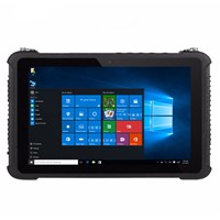 Industrial Computer Military K16H Rugged Windows 10 Tablet PC 4GB RAM 64GB ROM IP67 Waterproof 10.1&amp;quot; GPS 4G Fingerprint