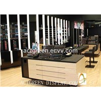 Customized Cosmetics Counter Display Stand for Make up Skincare Ferfume AGD-CC138